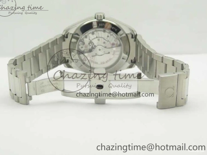 0508 Aqua Terra 150M SS VSF 1:1 Best Edition Gray Textured Dial on SS Bracelet A8500 Super Clone MultiPurpose 8039